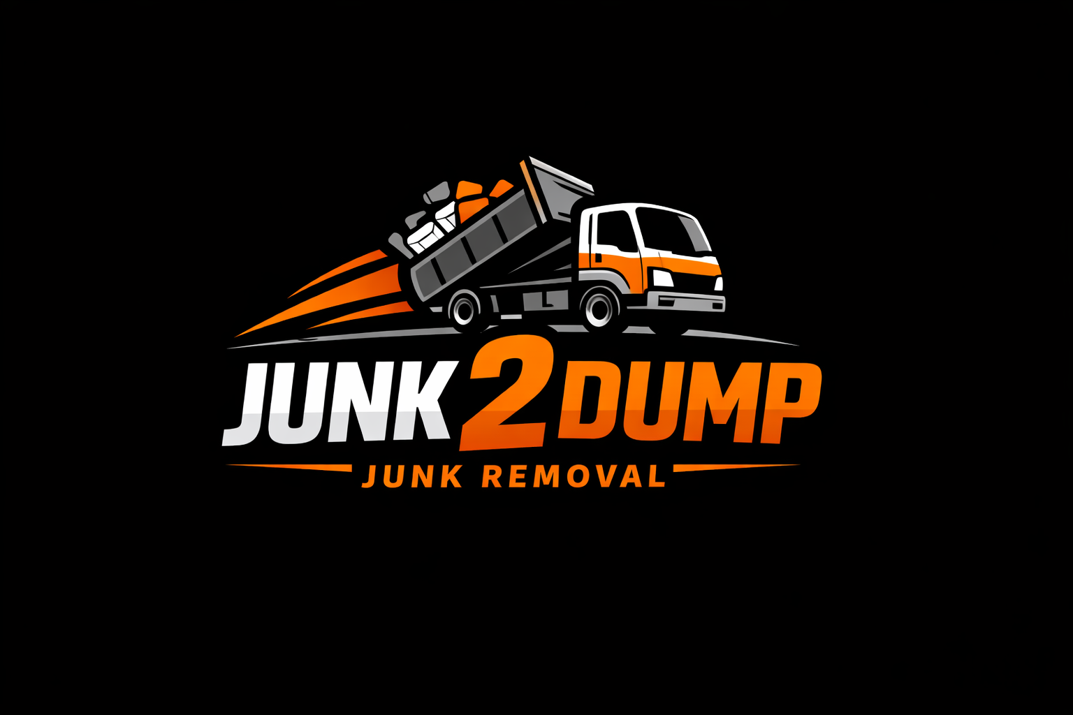 "Logo for Junk 2 Dump Junk Removal Service"